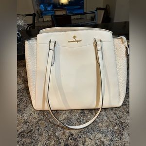 Nanette Lepore Cream Handbag